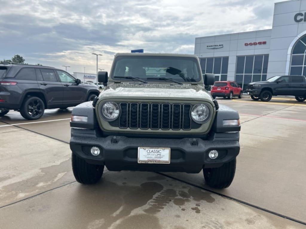 New 2025 Jeep Wrangler 4-DOOR SPORT Sport Utility
