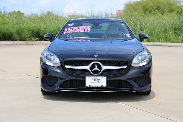 Used 2018 Mercedes-Benz SLC Roadster SLC300 with VIN WDDPK3JA1JF156652 for sale in Galveston, TX