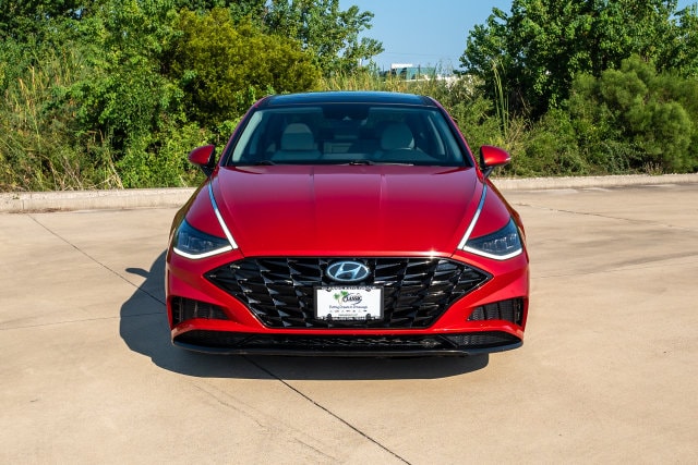 Used 2021 Hyundai Sonata SEL with VIN KMHL14JA3MA151354 for sale in Galveston, TX