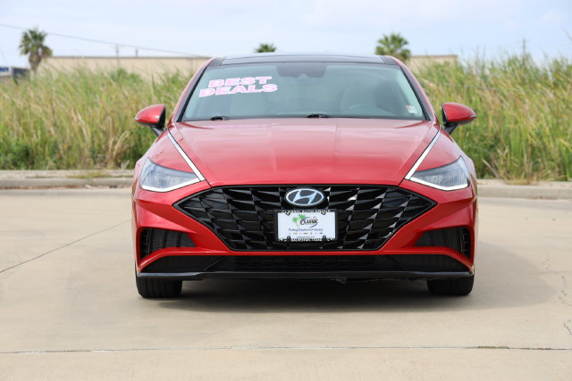 Used 2021 Hyundai Sonata SEL with VIN KMHL14JA3MA151354 for sale in Galveston, TX