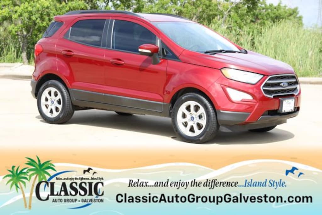 Certified 2021 Ford EcoSport SE SUV