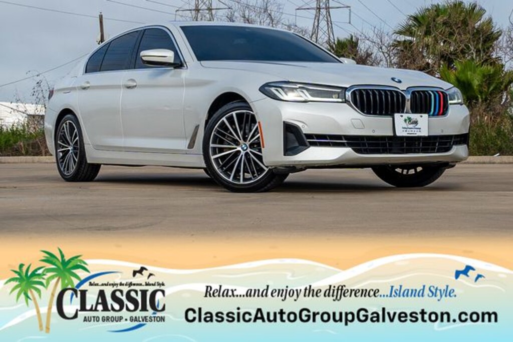 Used 2021 BMW 5 Series 540i Sedan