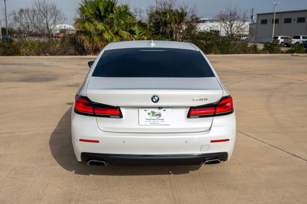 Used 2021 BMW 5 Series 540i Sedan