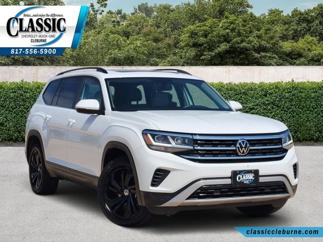 White 2023 Volkswagen Atlas SUV / Crossover Front-Wheel Drive Automatic