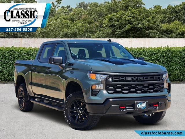 Cypress Gray 2025 Chevrolet Silverado 1500 Pickup Truck Four-Wheel Drive Automatic