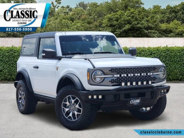 White 2023 Ford Bronco SUV / Crossover Four-Wheel Drive Automatic