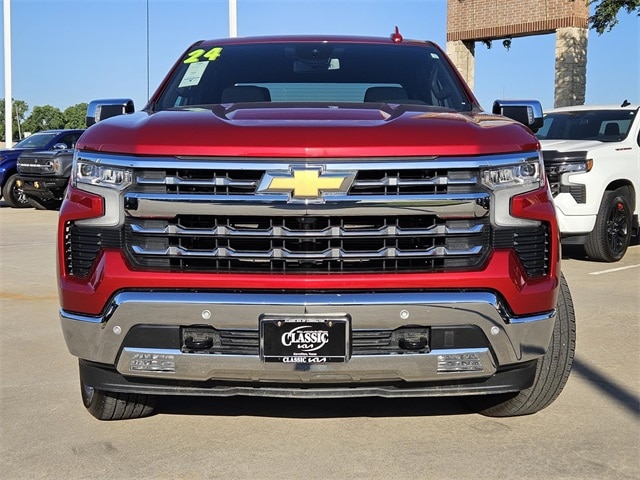 Used 2024 Chevrolet Silverado 1500 LTZ with VIN 1GCUDGED4RZ363565 for sale in Carrollton, TX