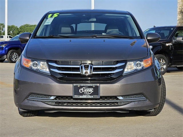 Used 2015 Honda Odyssey EX-L with VIN 5FNRL5H6XFB121813 for sale in Carrollton, TX