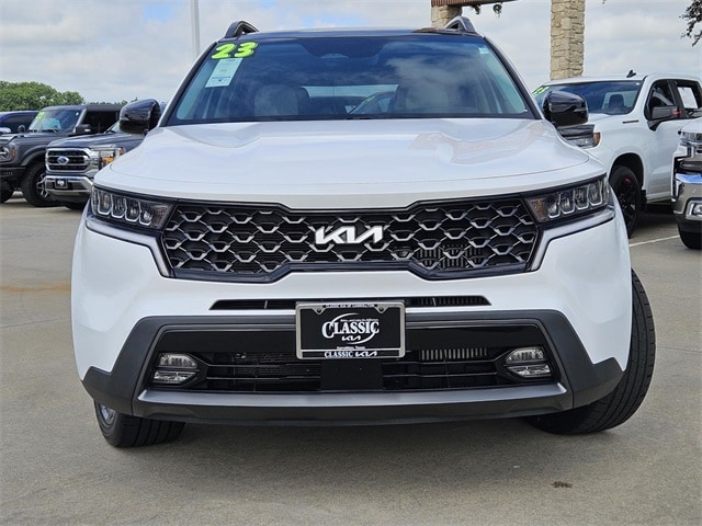 Certified 2023 Kia Sorento X-Line EX with VIN 5XYRHDLF5PG170852 for sale in Carrollton, TX