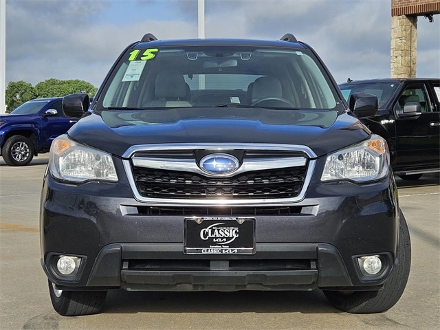 Used 2015 Subaru Forester i Limited with VIN JF2SJARCXFH575789 for sale in Carrollton, TX