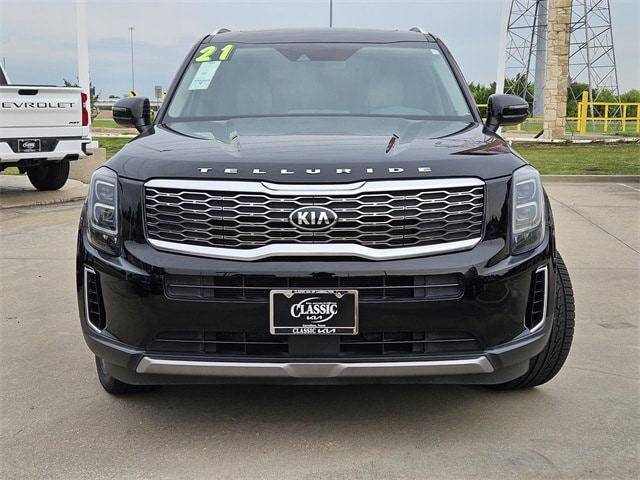 Certified 2021 Kia Telluride EX with VIN 5XYP34HC8MG126490 for sale in Carrollton, TX