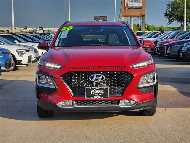 Used 2020 Hyundai Kona SEL Plus with VIN KM8K62AA9LU474015 for sale in Carrollton, TX
