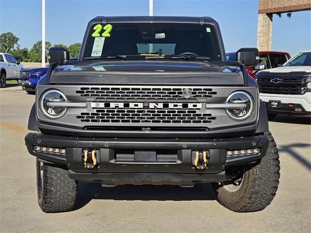 Used 2022 Ford Bronco 4-Door Badlands with VIN 1FMEE5DH8NLB79099 for sale in Carrollton, TX