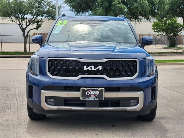 Certified 2023 Kia Telluride SX Prestige X-Pro with VIN 5XYP5DGC0PG344567 for sale in Carrollton, TX