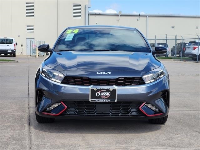 Certified 2024 Kia Forte GT-Line with VIN 3KPF54AD6RE824786 for sale in Carrollton, TX