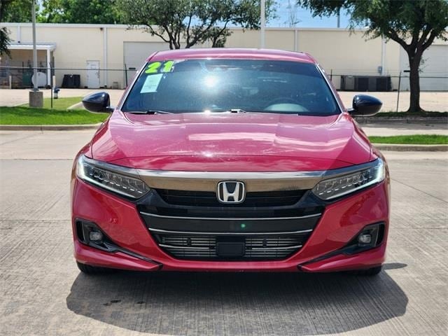 Used 2021 Honda Accord Sport with VIN 1HGCV1F39MA080535 for sale in Carrollton, TX