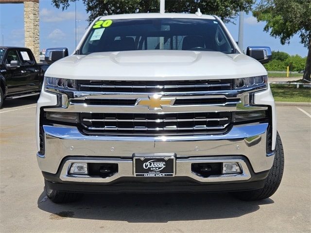 Used 2020 Chevrolet Silverado 1500 LTZ with VIN 3GCUYGED2LG120736 for sale in Carrollton, TX