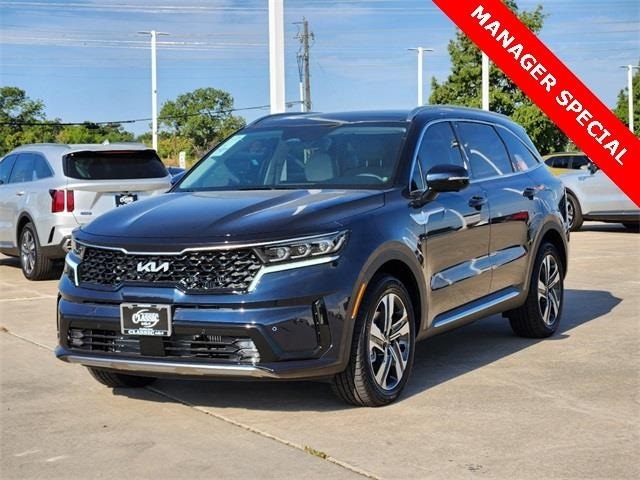 Certified 2023 Kia Sorento SX Prestige PHEV with VIN KNDRMDLHXP5205908 for sale in Carrollton, TX