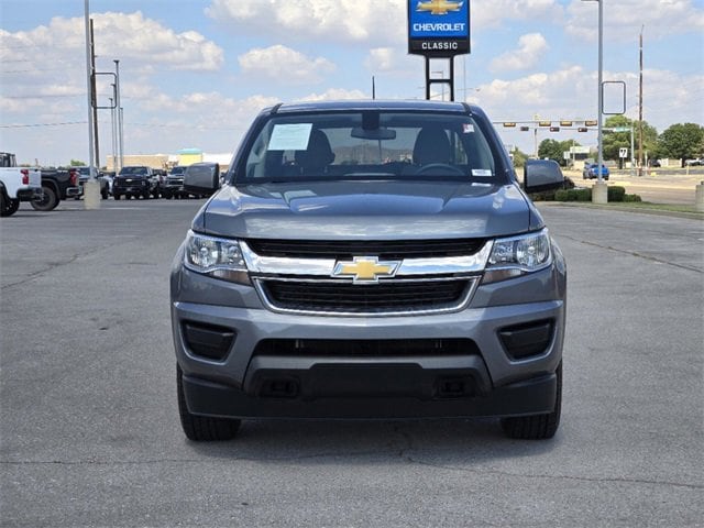 Used 2019 Chevrolet Colorado Work Truck with VIN 1GCGTBEN6K1262589 for sale in Lawton, OK