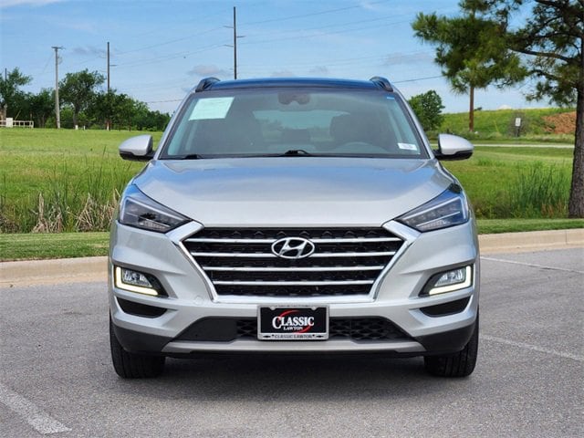 Used 2021 Hyundai Tucson Ultimate with VIN KM8J33AL1MU312179 for sale in Lawton, OK