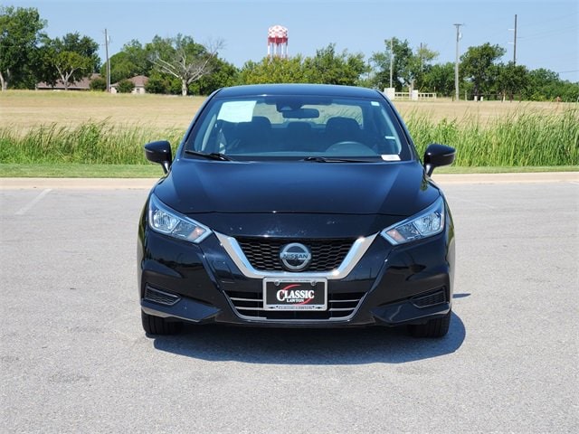 Used 2022 Nissan Versa Sedan SV with VIN 3N1CN8EVXNL843394 for sale in Lawton, OK