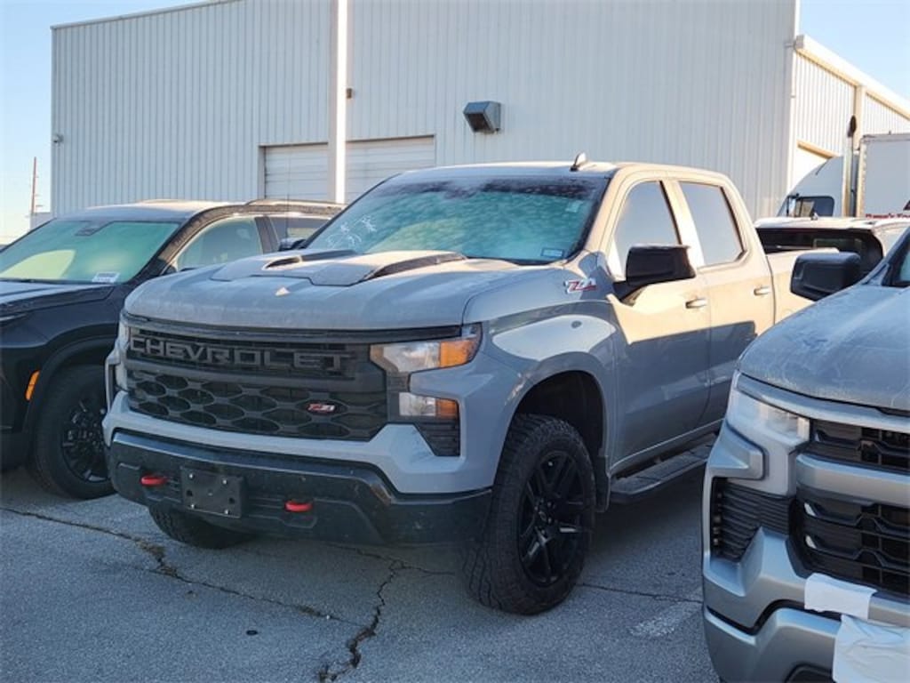 Used 2024 Chevrolet Silverado 1500 Custom Trail Boss Truck Crew Cab
