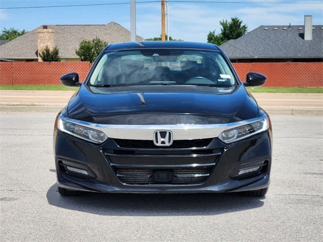 Used 2018 Honda Accord EX-L with VIN 1HGCV1F68JA216210 for sale in Lawton, OK