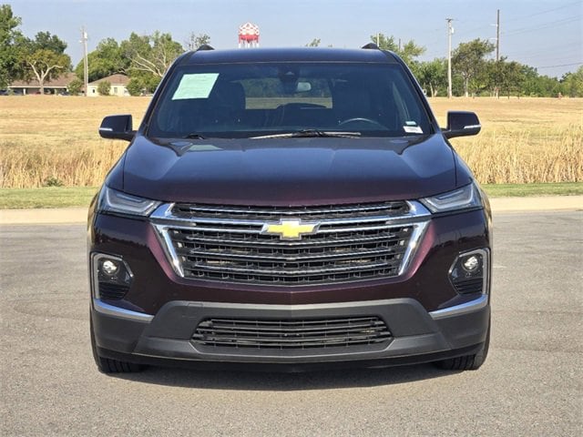 Used 2023 Chevrolet Traverse 3LT with VIN 1GNERHKW7PJ214605 for sale in Lawton, OK