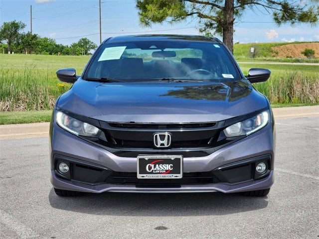 Used 2020 Honda Civic Sport with VIN 19XFC2F85LE013476 for sale in Lawton, OK