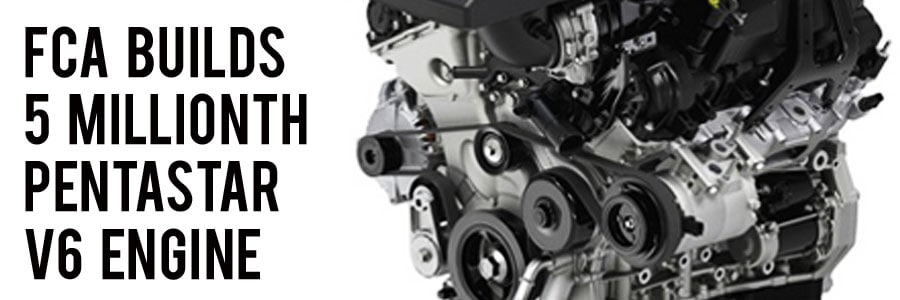 FIat Chrysler builds 5 millionth Pentastar v6 engine - Classic Motors