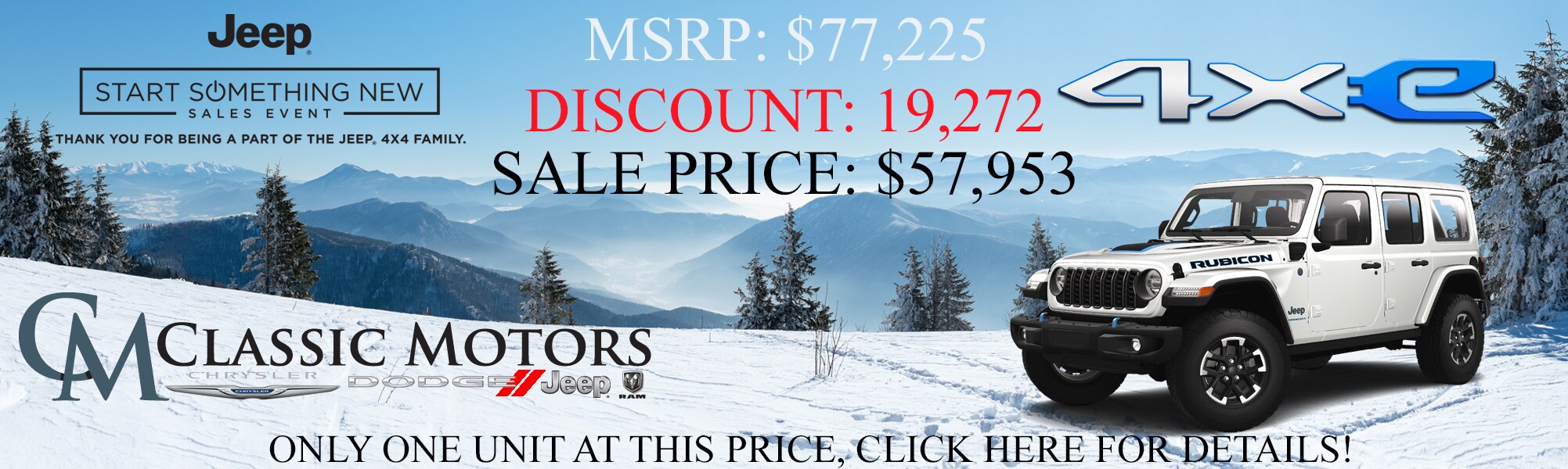 Classic Motors Inc. Dodge Jeep Ram Dealership in Richfield