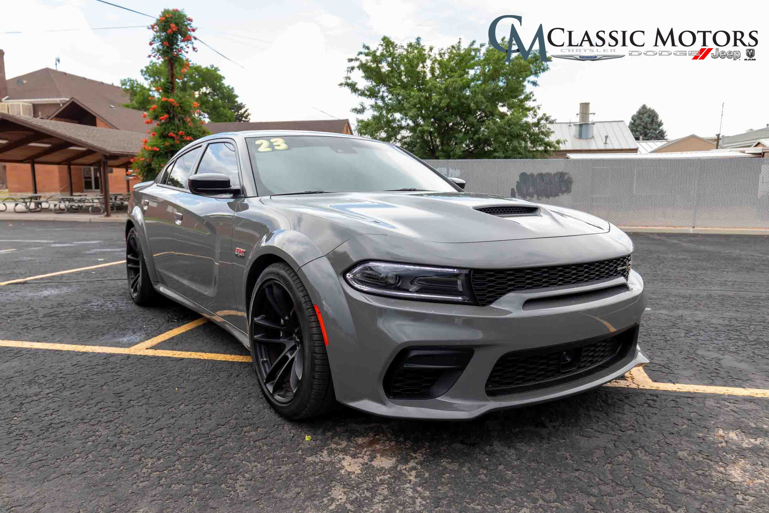 Destroyer Gray Clearcoat 2023 Dodge Charger Sedan Rear-Wheel Drive 8-Speed Automatic