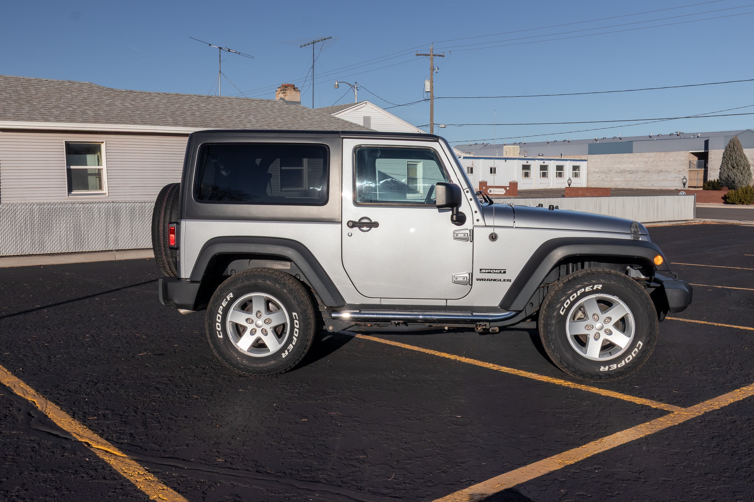 Used 2015 Jeep Wrangler Sport with VIN 1C4AJWAG5FL613741 for sale in Richfield, UT