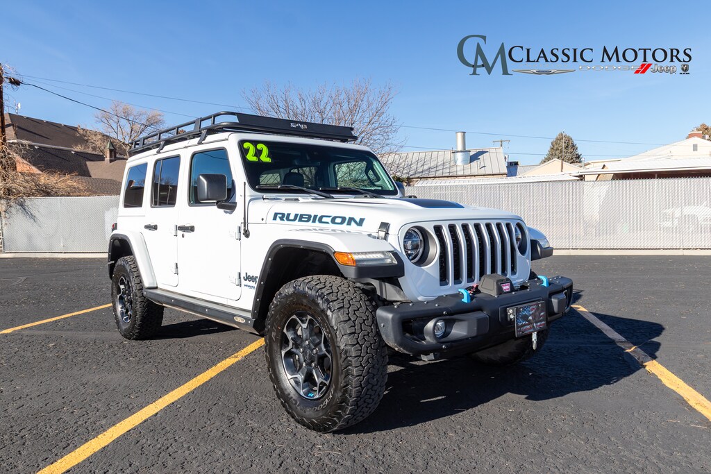 Used 2022 Jeep Wrangler Unlimited Rubicon 4xe SUV