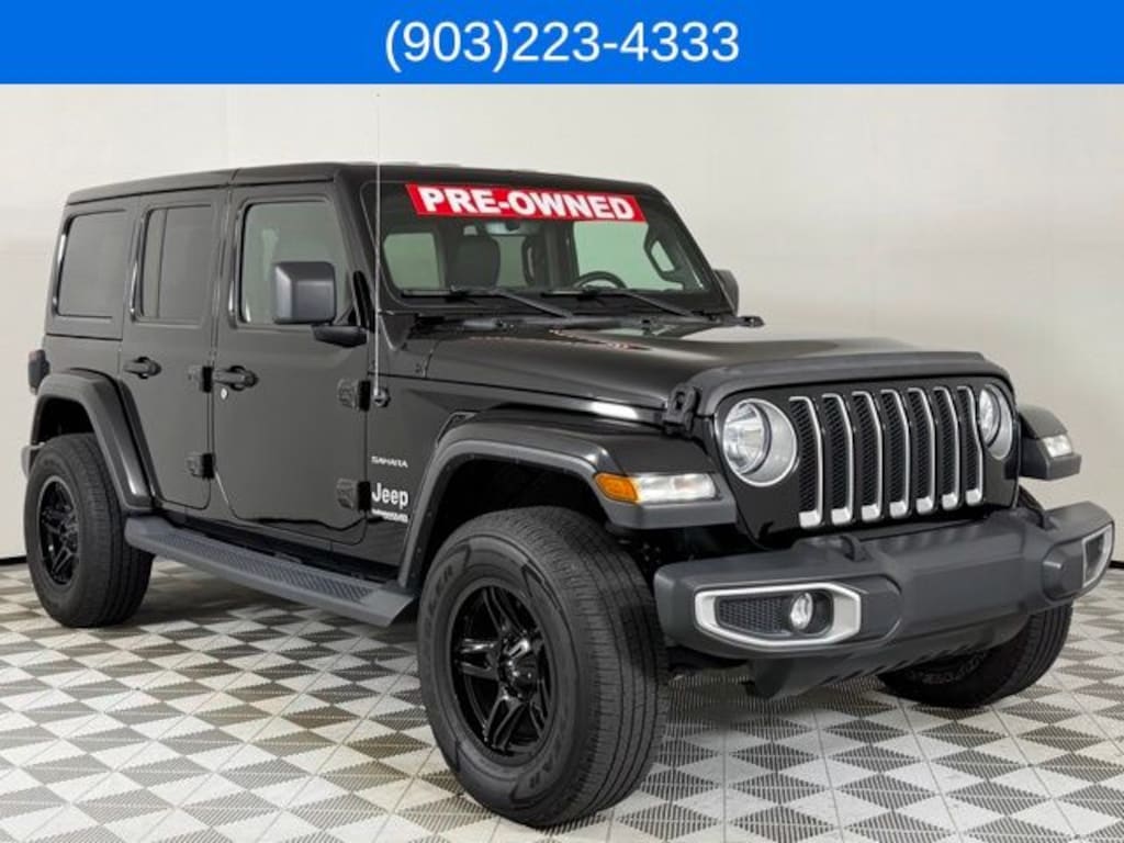 Used 2018 Jeep Wrangler Unlimited Sahara SUV