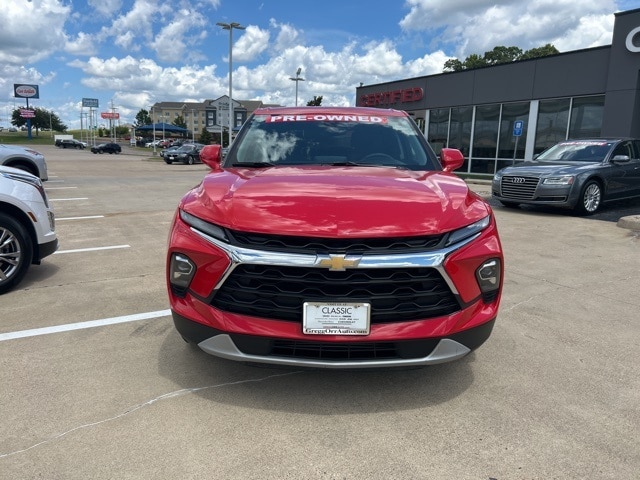 Used 2023 Chevrolet Blazer 2LT with VIN 3GNKBHR44PS203393 for sale in Ashdown, AR