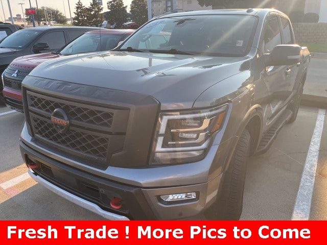 Used 2021 Nissan Titan PRO-4X with VIN 1N6AA1ED4MN530657 for sale in Little Rock