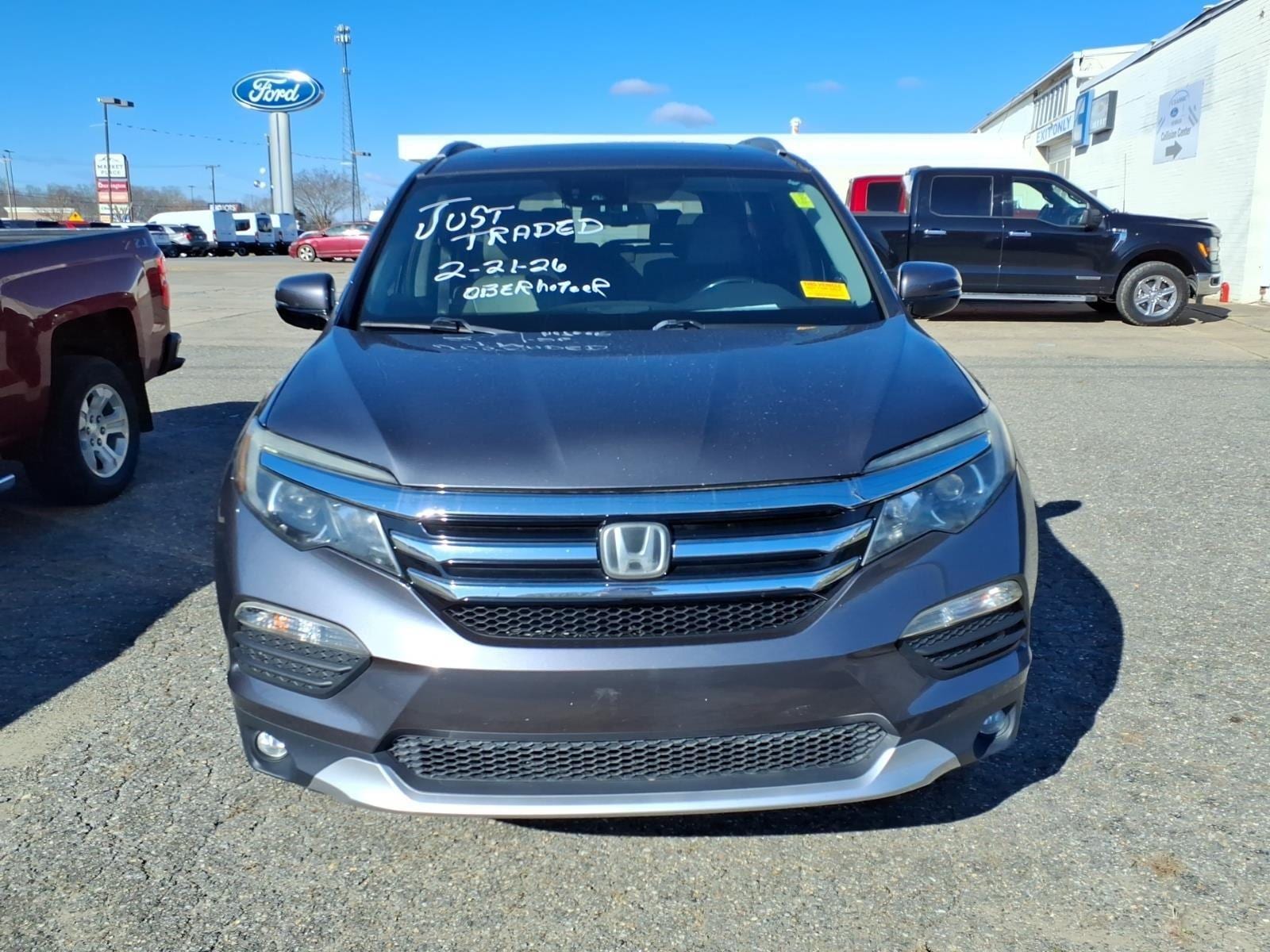 Used 2016 Honda Pilot Elite with VIN 5FNYF6H0XGB118657 for sale in Shelby, NC