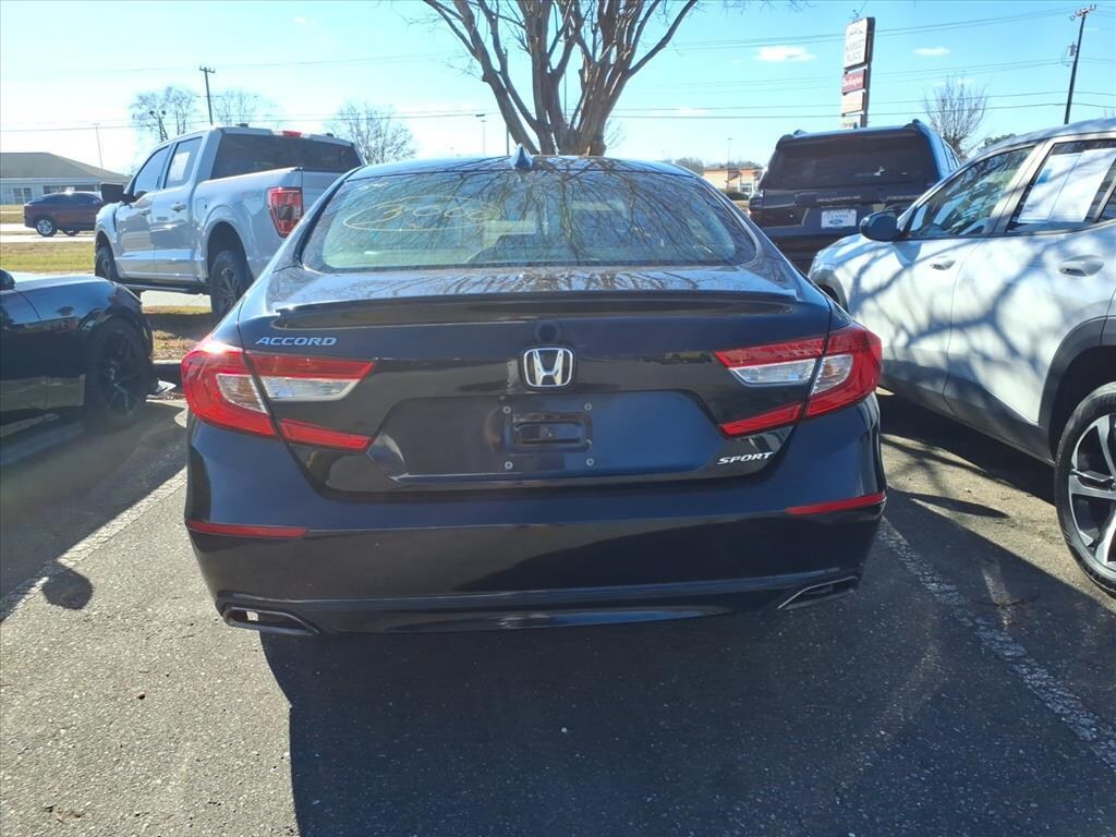 Used 2018 Honda Accord Sedan Sport 1.5T Sedan