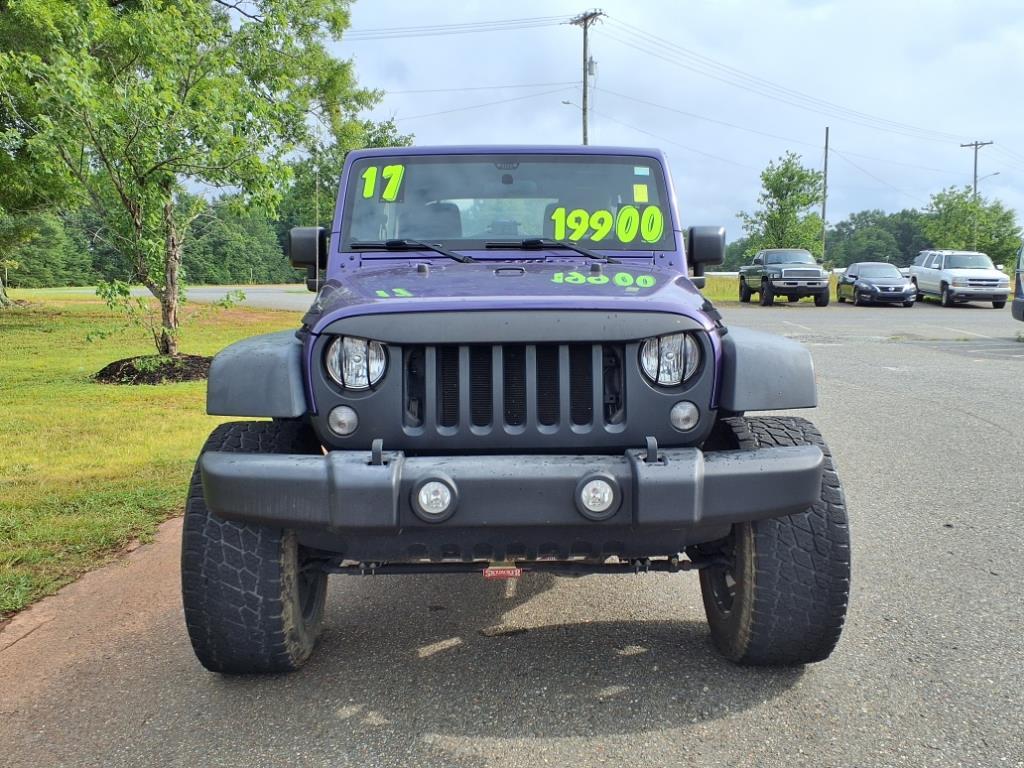 Used 2017 Jeep Wrangler Unlimited Sport with VIN 1C4BJWDG5HL617579 for sale in Shelby, NC