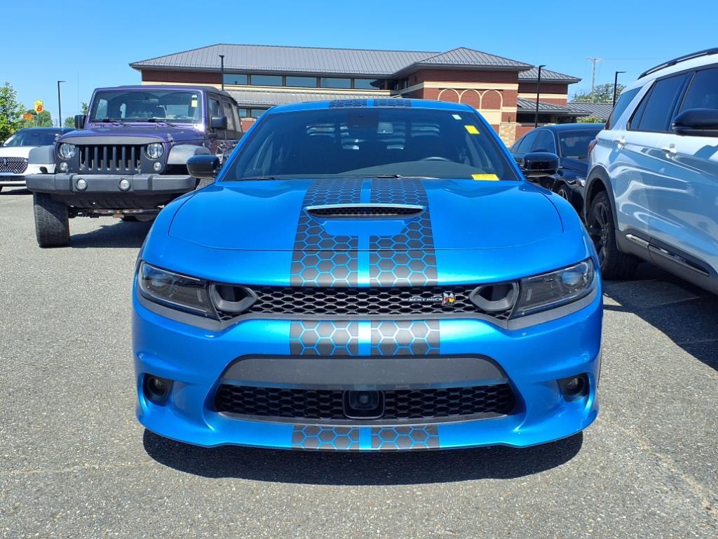 Used 2023 Dodge Charger Scat Pack with VIN 2C3CDXGJ7PH583606 for sale in Shelby, NC