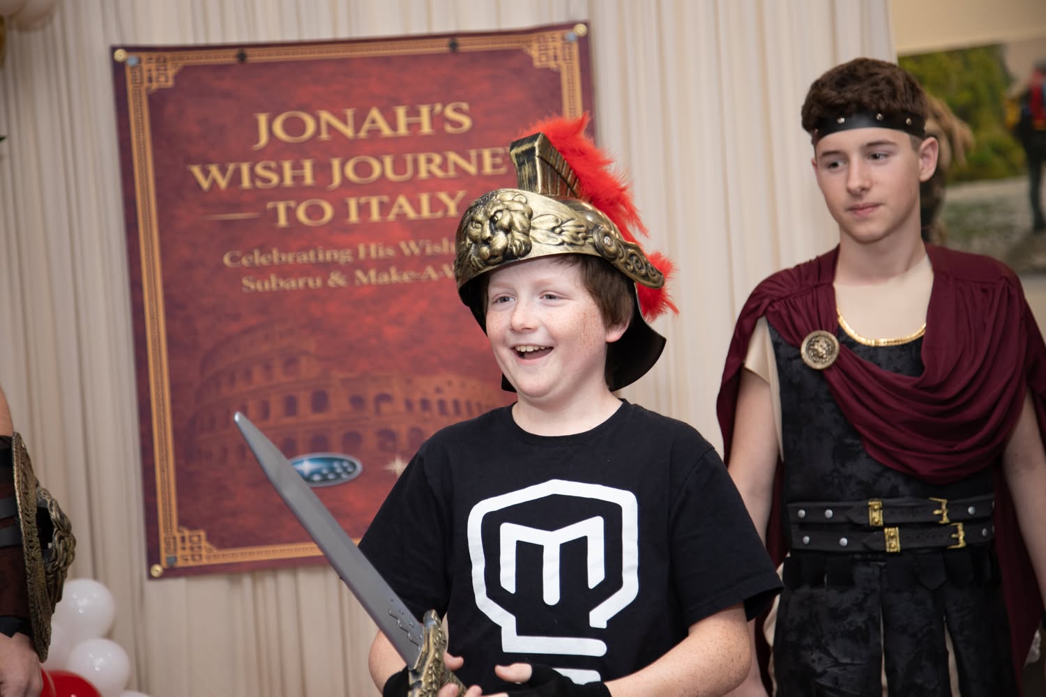 Photo from Jonah's wish celebration at Classic Subaru