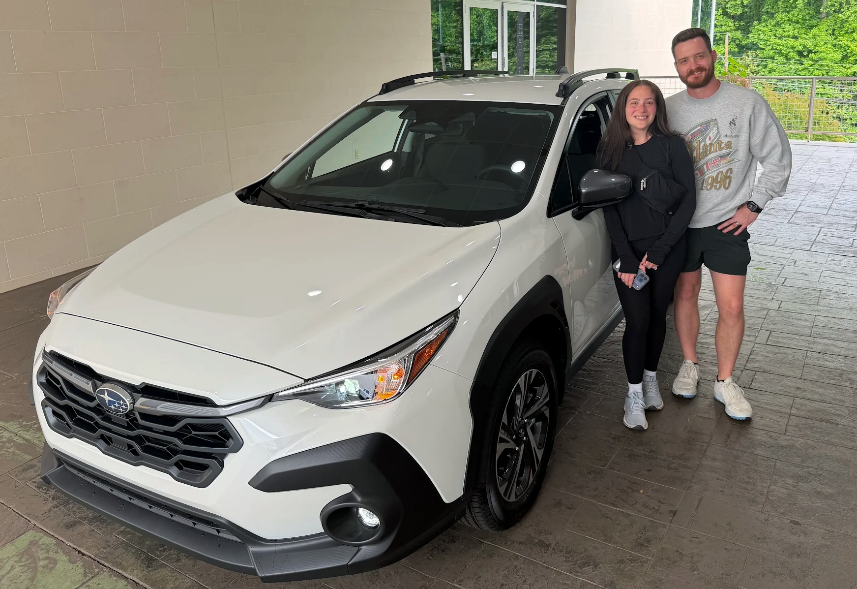 Customer photo accompanying Lauren Kreda Hartzfeld's Classic Subaru review