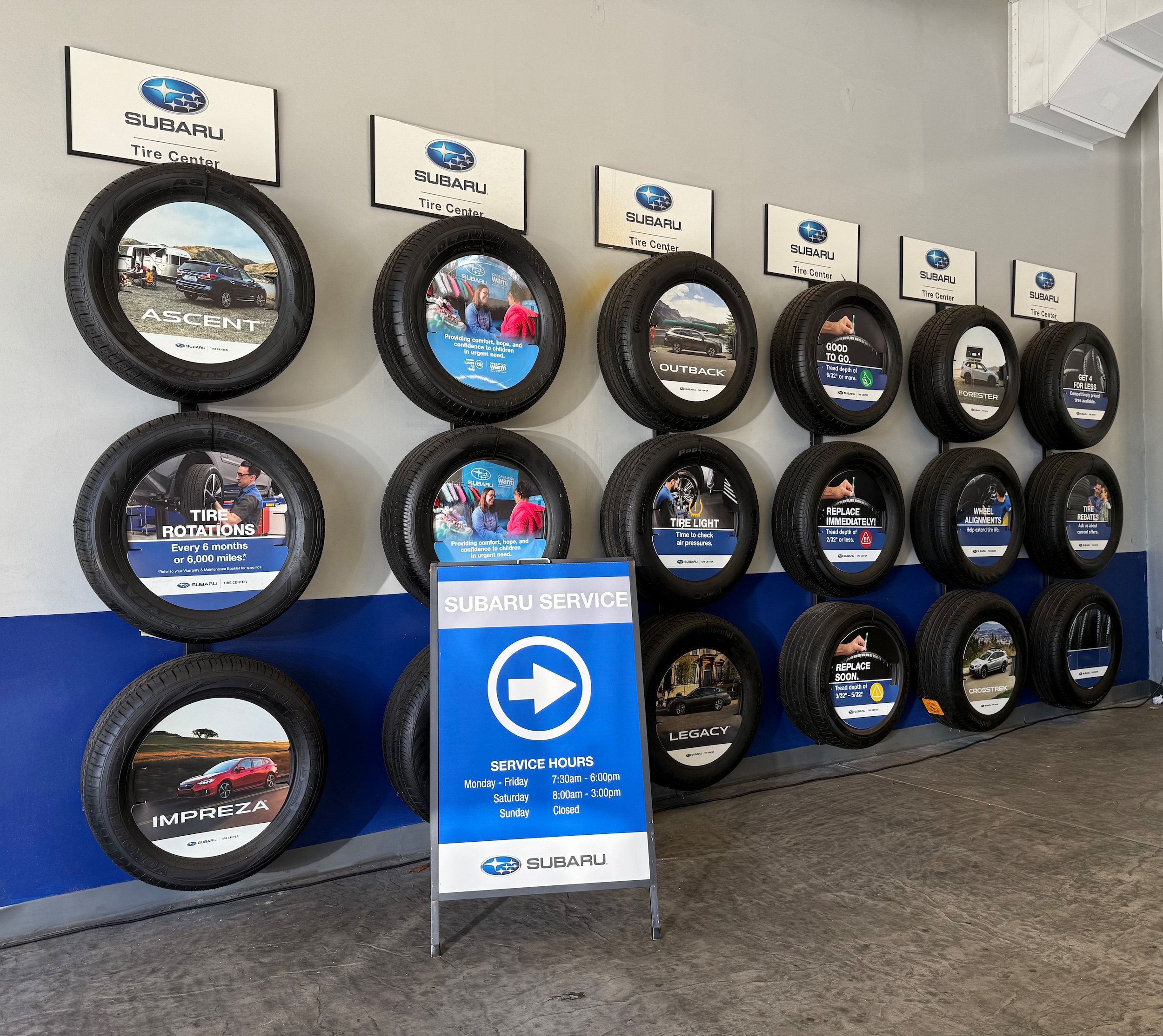Classic Subaru of Atlanta Tire Service