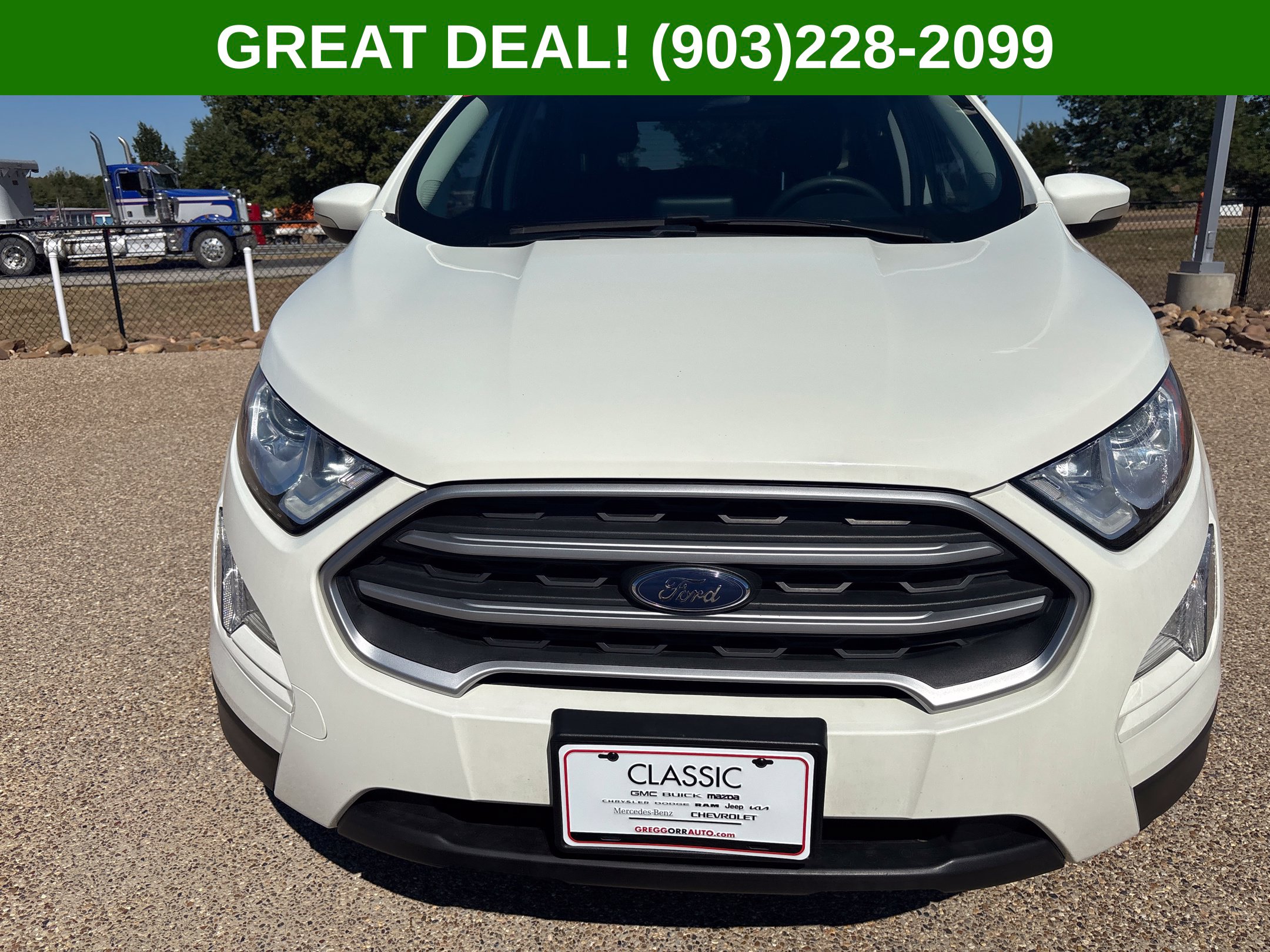 Used 2021 Ford EcoSport SE with VIN MAJ3S2GE7MC439971 for sale in Texarkana, TX