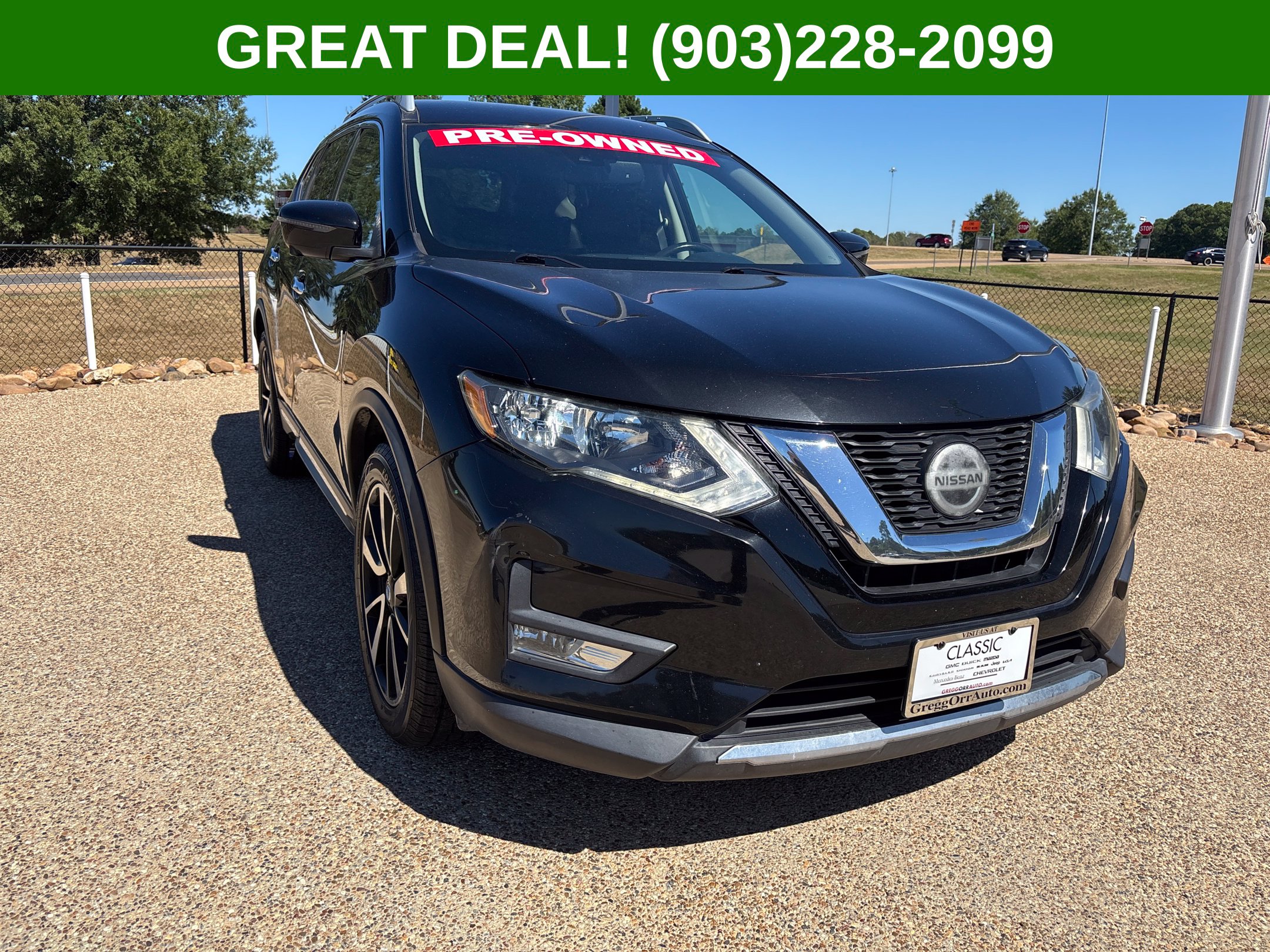 Used 2019 Nissan Rogue SL with VIN 5N1AT2MT5KC774639 for sale in Texarkana, TX