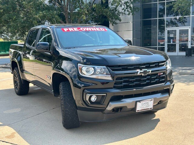 Used 2021 Chevrolet Colorado Z71 with VIN 1GCGTDEN3M1156986 for sale in Texarkana, TX