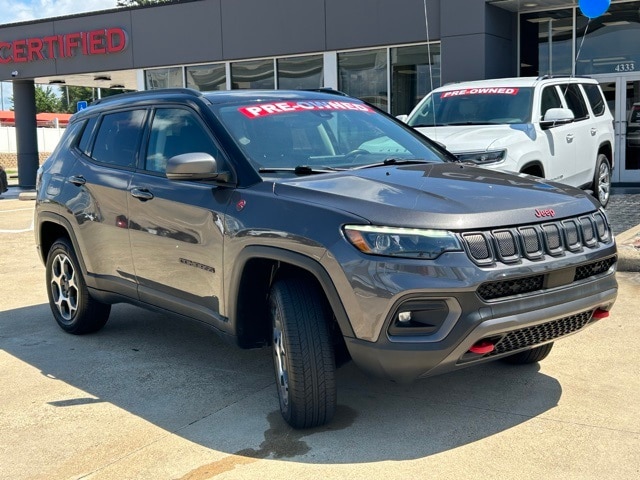 Used 2022 Jeep Compass Trailhawk with VIN 3C4NJDDB8NT111735 for sale in Texarkana, TX