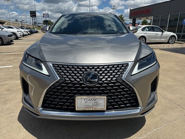 Used 2021 Lexus RX 350 with VIN 2T2HZMAA8MC205533 for sale in Texarkana, TX