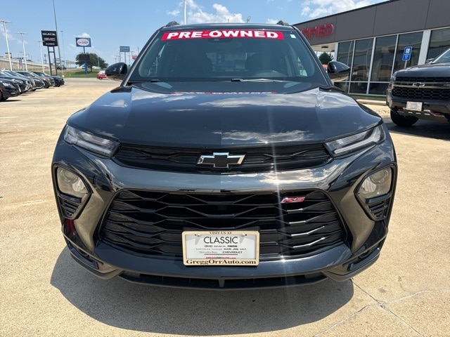 Used 2022 Chevrolet Trailblazer RS with VIN KL79MTSL7NB036345 for sale in Texarkana, TX